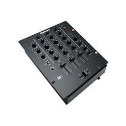 NUMARK M4 (Black) | Professional Three-Channel Scratch Mixer with 3-Band EQ per Channel | Replaceable Crossfader with Reverse &