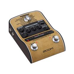 ZOOM AC-2 Acoustic Creator Pedal | For Restoring Acoustic Tone to DIs | 16 Source Guitar Presets | Low-Noise Preamps