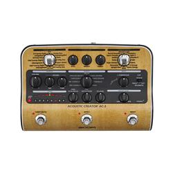 ZOOM AC-3 Acoustic Creator Pedal | Restores Acoustic Tone to DI'ed Signal | 16 Source Guitar Presets | 15 Target Guitar Presets