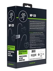 Moniteurs intra-auriculaires dynamiques simples Mackie MP-120