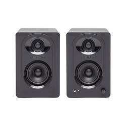 SAMSON MediaOne M30 Powered Studio Monitors (Pair) | 3" Co-Polymer Woofer | 3/4" Silk-Dome Tweeter | Class-AB Amplifiers: 2 x 1