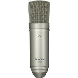 TASCAM TM-80 Studio Condenser Microphone, Silver