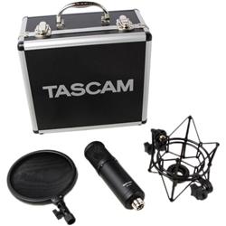 TASCAM TM-280 Studio Condenser Microphone, Black