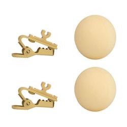 SHURE RK304T Foam Windscreen & Tie Clip for SM93 & WL93, Tan