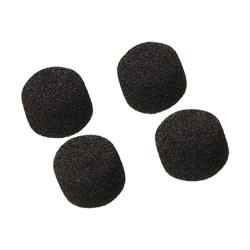 SHURE RK261BWS - Ensemble de 4 bonnettes pour microphones SM84, MX183, MX184 et MX185 (noir)