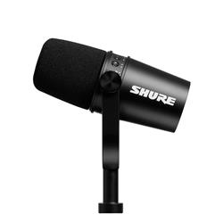 SHURE MV7 Black Microphone, Black