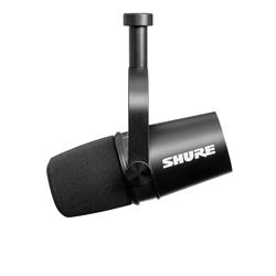 SHURE MV7 Black Microphone, Black