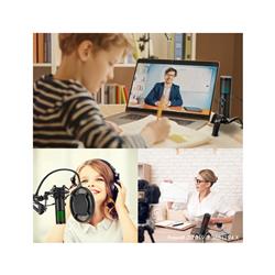 YANMAI Q18 RGB Perfect Sound Quality Studio Microphone, Black(Open Box)