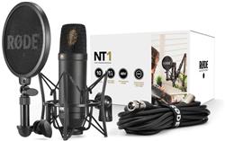 RODE NT1 Kit Large-Diaphragm Cardioid Condenser Microphone