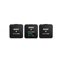 RODE Wireless GO II Compact Wireless Microphone System, Black(Open Box)