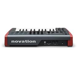 NOVATION Impulse 25 - USB-MIDI Keyboard (25 keys) | 25 Semi-Weighted Keys with Aftertouch | 8 Rotary Encoders and Single Fader 