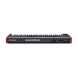 NOVATION Impulse 61 - USB-MIDI Keyboard | 61 Semi-Weighted Keys with Aftertouch | 8 Rotary Encoders and 9 Faders | 8 Backlit Tr