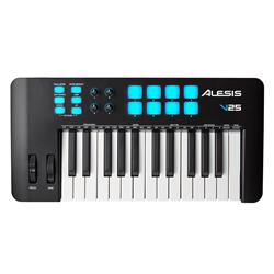 ALESIS V25 MKII 25-Key USB-MIDI Keyboard Controller, Black