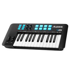 ALESIS V25 MKII 25-Key USB-MIDI Keyboard Controller, Black