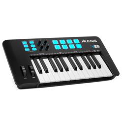 ALESIS V25 MKII 25-Key USB-MIDI Keyboard Controller, Black