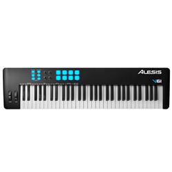 ALESIS V61 MKII 61-Key USB-MIDI Keyboard Controller, Black