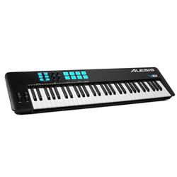 ALESIS V61 MKII 61-Key USB-MIDI Keyboard Controller, Black