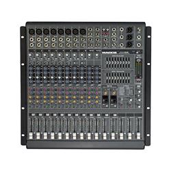 MACKIE PPM1012 12-Channel Professional Desktop Powered Mixer (1600W) | 800+800W Peak | 32-Bit "Gig Ready" Effects