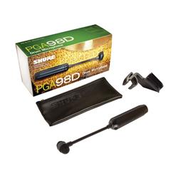SHURE PGA98D-LC Cardioid Condenser Drum Microphone (Less Cable)