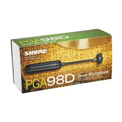 SHURE PGA98D-LC Cardioid Condenser Drum Microphone (Less Cable)