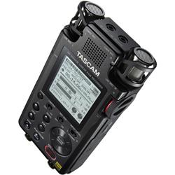 TASCAM DR-100mkIII Linear PCM Recorder | On-Board A/B Stereo Microphone | Records up to 24-Bit/192 kHz | Records to SDXC Cards 