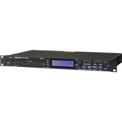 TASCAM CD-500 Single-Rackspace CD Player (Balanced) (CD-500B) | Slot-Loading Mechanism | MP3 and WAV CD Support | Stereo RCA Ou