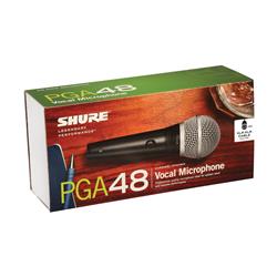 SHURE PGA48 Dynamic Vocal Microphone (XLR Cable)