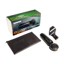 SHURE PGA181 Side-Address Condenser Microphone, Black