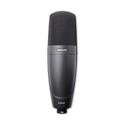 SHURE KSM32/CG Studio Condenser Microphone (Charcoal Gray)