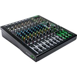 MACKIE ProFX12v3 12 Channel Professional Effects Mixer with USB - 7 Mic/Line Inputs (Comp 1-4) - 2-In / 4-Out USB (24-Bit, 192 