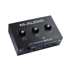 M-AUDIO M-Track Solo 48-KHz, 2-channel USB Audio Interface(Open Box)