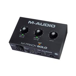 M-AUDIO M-Track Solo 48-KHz, 2-channel USB Audio Interface(Open Box)