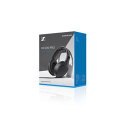 SENNHEISER- HD 200  PRO Dynamic Closed back headphones - Detailed(Open Box)