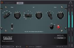 APOGEE FX Plugins - Pultec MEQ-5 Mid-range Equalizer (Digital Download Only)