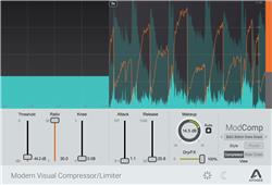 APOGEE FX Plugins - ModComp Modern Visual Compressor/Limiter (Digital Download Only)