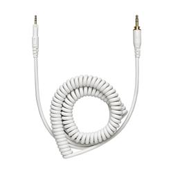 AUDIO TECHNICA HP-CC Replacement Cable for ATH-M40x and ATH-M50x Headphones (White, Coiled)