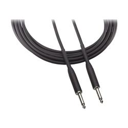 AUDIO TECHNICA AT8390-3 1/4" Male to 1/4" Male Instrument Cable - 3'