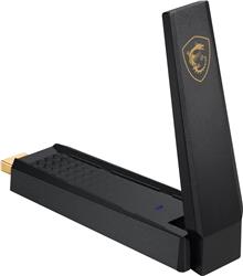 MSI AXE5400 Wireless Wi-Fi 6E USB Adapter(Open Box)