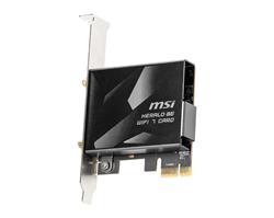 MSI HERALD-BE WI-FI 7 MAX Wi-Fi 7 & Bluetooth 5.4 PCIe Adapter(Open Box)