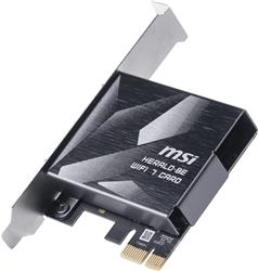 MSI HERALD BE9400 Tri-Band WiFi 7 Bluetooth 5.4 PCIe Card