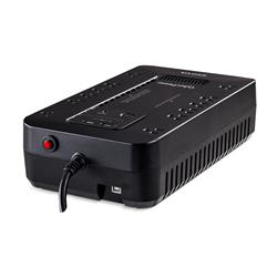 CYBERPOWER 950VA Battery Back-Up UPS - 12-Outlet 510W with Dual USB Ports 5 ft Cord Black (SX950U-FC)(Open Box)