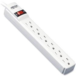 Tripp-Lite Protect It! Surge Suppressor - 6 Outlets, 6 ft Cord, 750 Joule (TLP606)