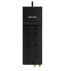 BELKIN SurgeMaster Surge Protector - 8-Outlets 3550J Gray 6 ft Cord