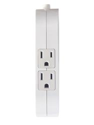 iCAN 2 Outlets 3 USB-A Surge Protector with 3ft Cord