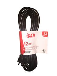 iCAN 12ft Indoor / Outdoor Extension Cord(Open Box)