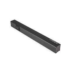 10 Outlet Rack Mount Power Strip 125V/16 Amp, 1U Horizontal 19" Rackmount PDU, NEMA 5-20P Input, 10x NEMA 5-15/20R Outlets