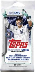PACK VALEUR BASEBALL TOPPS 2025