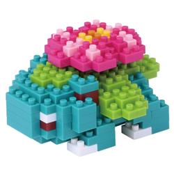 Nanoblock Pokemon Series Venusaur | Building Blocks | Fit & Snap By Hand!