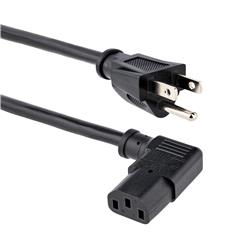StarTech (PXT101L10) - Cordon d'alimentation standard à angle droit pour ordinateur de bureau