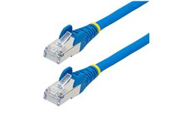STARTECH 50FT BLUE CAT6A ETHERNET CABLE, SNAGLESS RJ45, 10G, 100W POE, S/FTP, LSZH, 27AWG PURE BARE COPPER, 500MHZ, SHIELDED NE